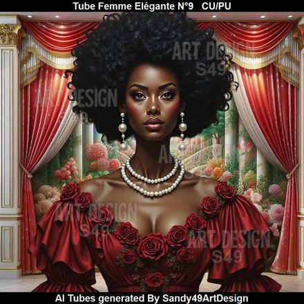 Tube Femme Elégante N°9