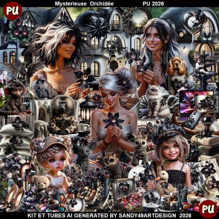 Mystérieuse Orchidée  2026
