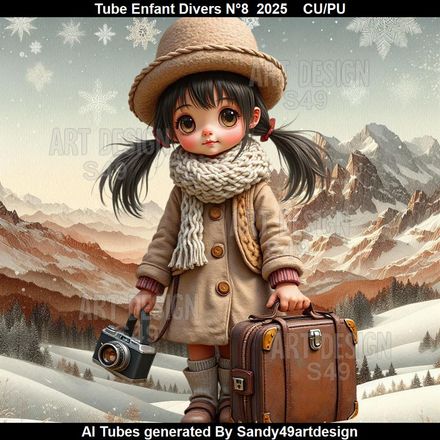 Tube Enfant Divers N°8  2025