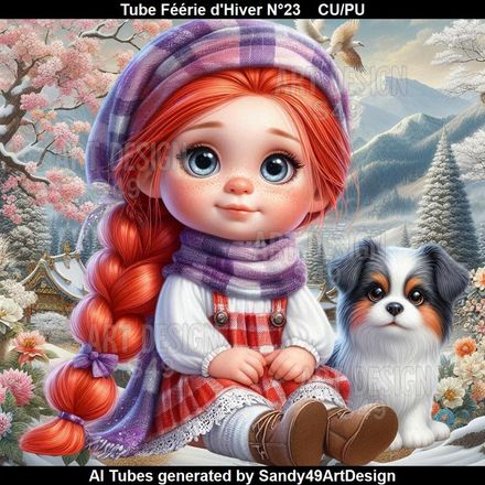 Tube Féérie d'Hiver N°23