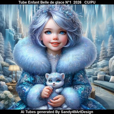 Tube Enfant Belle de glace N°1  2026