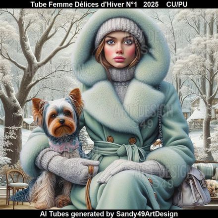 Tube Femme Délices d&#x27;Hiver N°1   2025