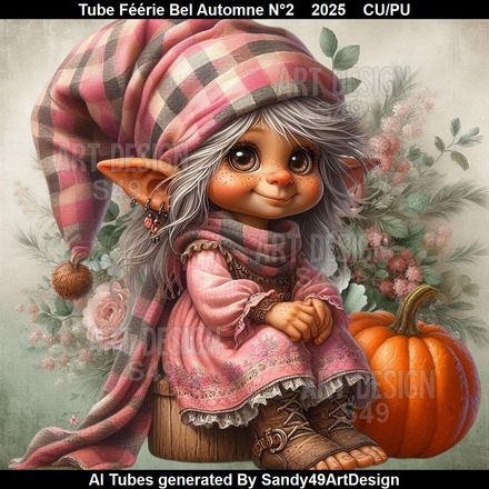 Tube Féérie Bel Automne N°2    2025