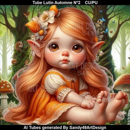Tube Lutin Automne N°2