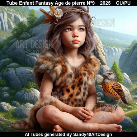 Tube Enfant Fantasy Age de pierre N°9