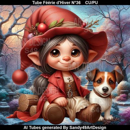 Tube Féérie d'Hiver N°36