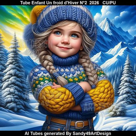 Tube Enfant Un Froid d'Hiver N°2  2026