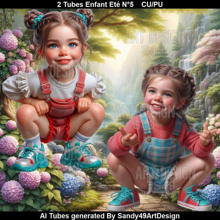 2 Tubes Enfant Eté N°5