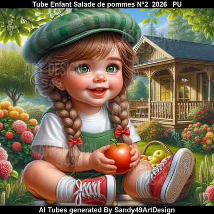 Tube Enfant  Salade de pommes N°2  2026