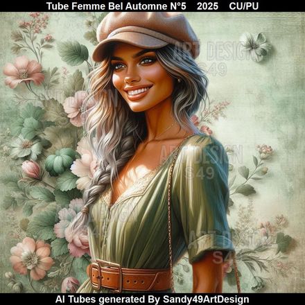 Tube Femme Bel Automne N°5    2025
