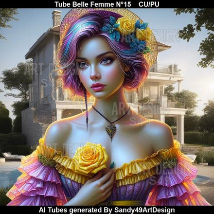 Tube Belle Femme N°15