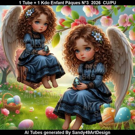 1 Tube + 1 Kdo Enfant Pâques N°3  2026