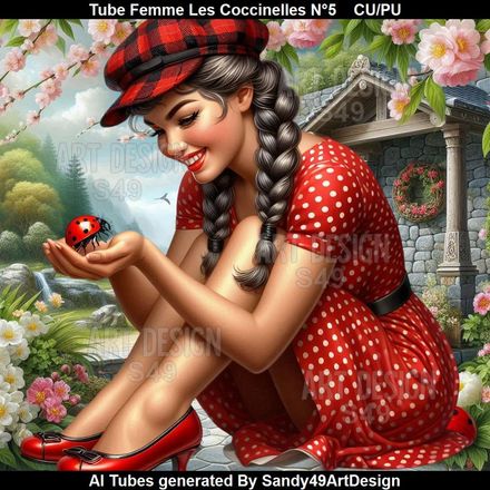 Tube Femme Les Coccinelles N°5