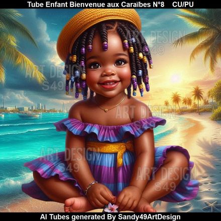 Tube Enfant Bienvenue aux Caraïbes N°8