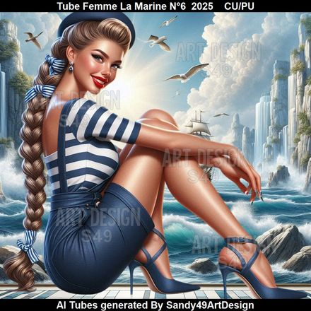 Tube Femme La Marine N°6  2025
