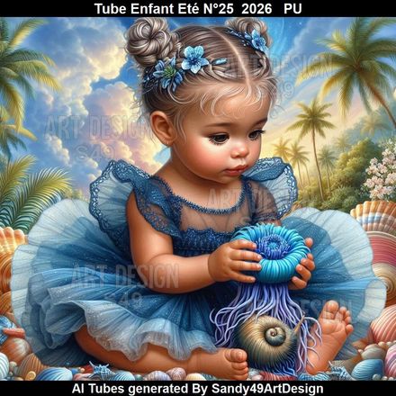 Tube Enfant Eté N°25  2026
