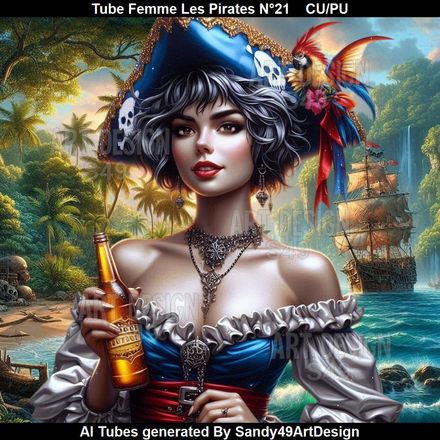 Tube Femme Les Pirates N°21