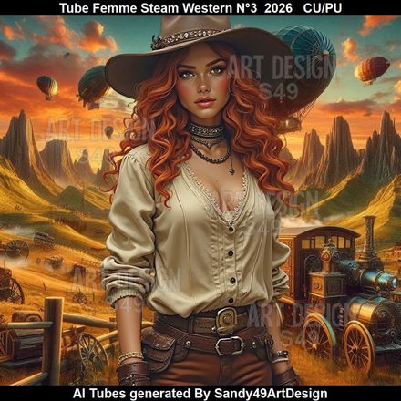 Tube Femme Steam West N°3  2026