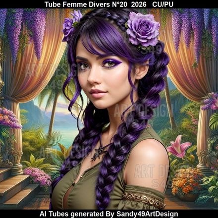 Tube Femme Divers N°20  2026