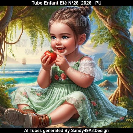 Tube Enfant Eté N°28  2026