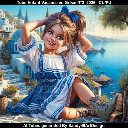 Tube Enfant Vacances en Grèce N°2  2026