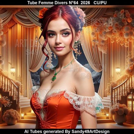 Tube Femme Divers N°64  2026