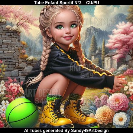 Tube Enfant Sportif N°2