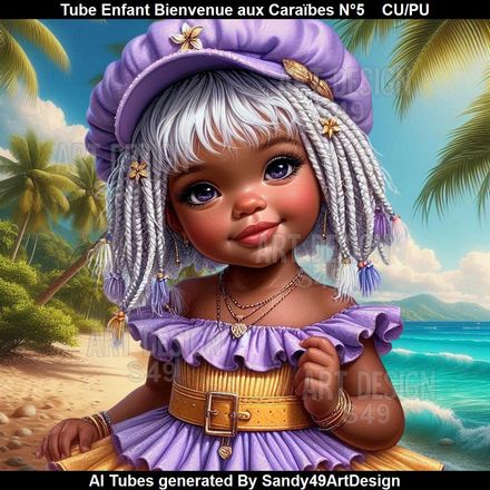 Tube Enfant Bienvenue au Caraïbes N°5
