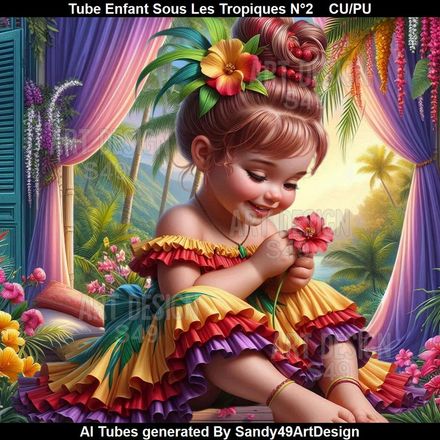 Tube Enfant Sous les Tropiques N°2