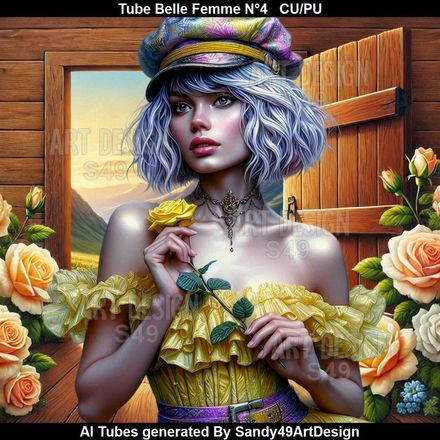 Tube Belle Femme N°4