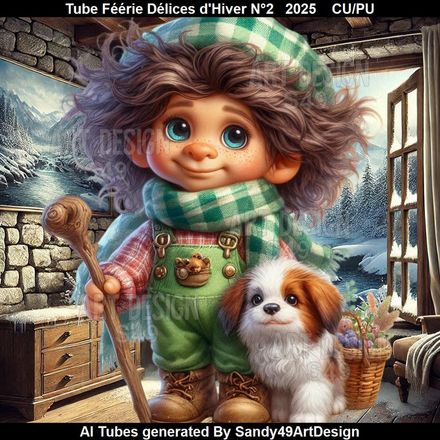 Tube Féérie Délices d&#x27;Hiver N°2   2025