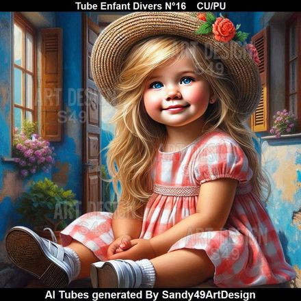 Tube Enfant Divers N°16