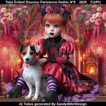 Tube Enfant Douceur Parisienne Gothic N°5    2025