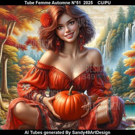 Tube Femme Automne N°51    2025