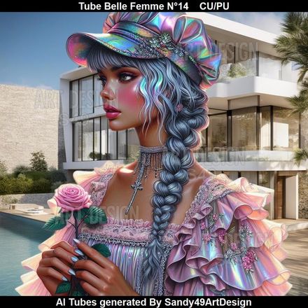 Tube Belle Femme N°14