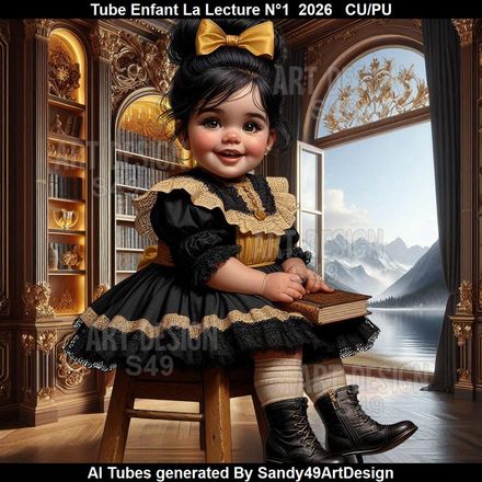 Tube Enfant La Lecture N°1  2026