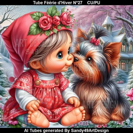 Tube Féérie d'Hiver N°27