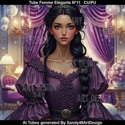 Tube Femme Elégante N°11  
