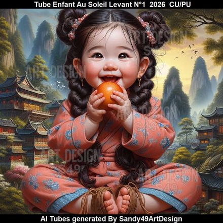 Tube Enfant Au Soleil Levant N°1  2026