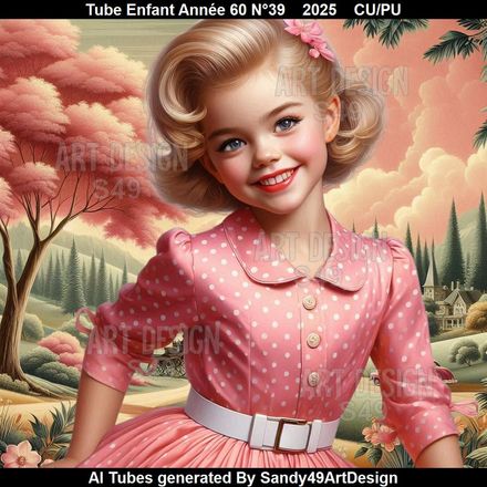 Tube Enfant Année 60  N°39    2025