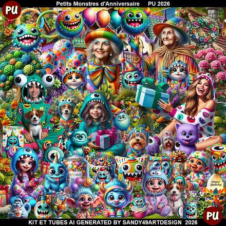 Petit Monstre d'anniversaire  2026