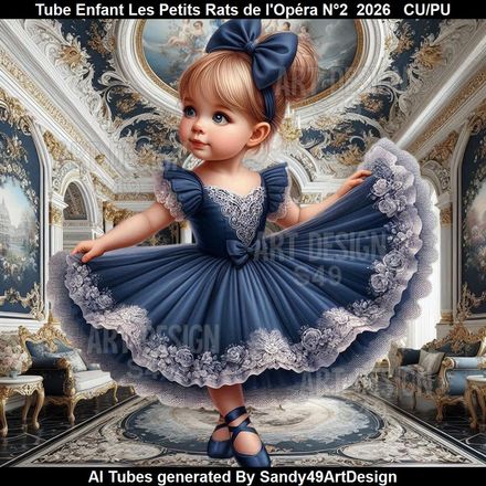 Tube Enfant Les Petits Rats de L'Opéra N°2  2026