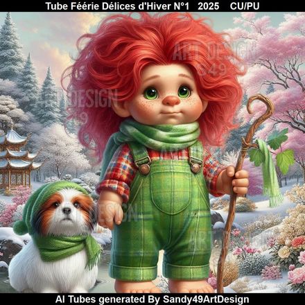 Tube Féérie Délices  d&#x27;Hiver N°1   2025