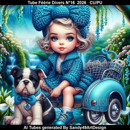 Tube Féérie Divers N°16  2026
