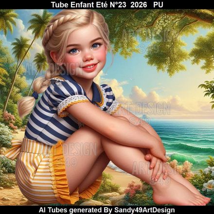 Tube Enfant Eté N°23  2026