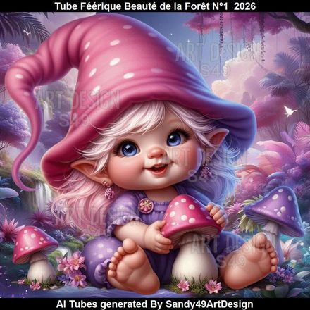 Tube Féérie Beauté de la Forêt N°1  2026
