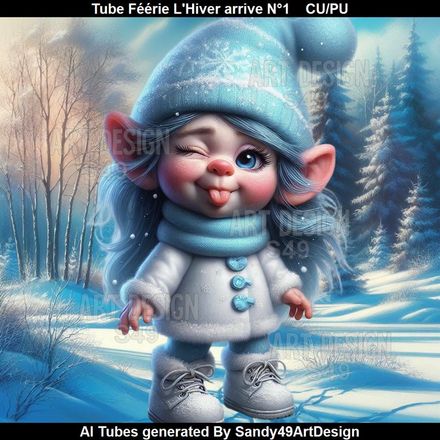 Tube Féérie L&#x27;Hiver arrive N°1