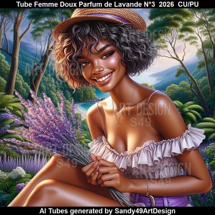 Tube Femme Doux Parfum de Lavande N°3  2026
