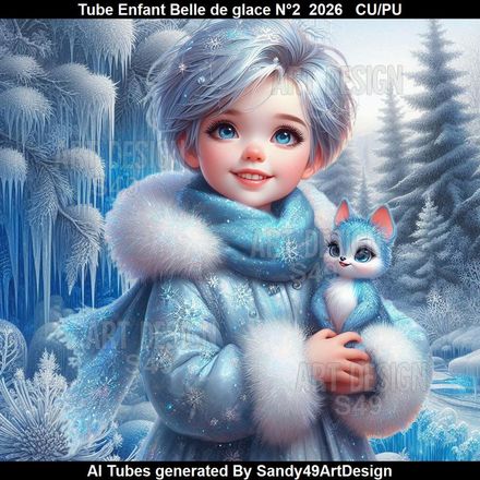 Tube Enfant Belle de glace N°2  2026