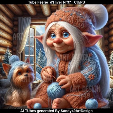 Tube Féérie d'Hiver N°37